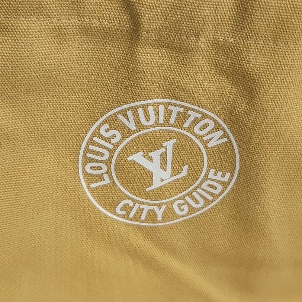 Louis Vuitton Mustard Yellow City Guide Tote - Picture 3 of 6